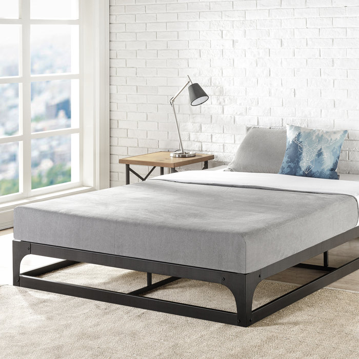 Alwyn Home Miah 9'' Steel Platform Bed & Reviews Wayfair Canada